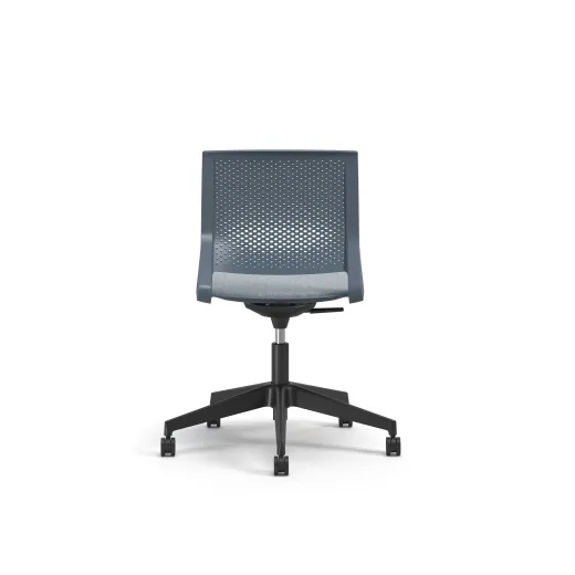 Quarry, 5-Star Swivel Base, with Cushion Seat, Back View
