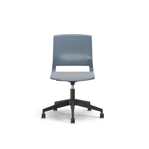 Quarry, 5-Star Swivel Base, with Cushion Seat, Front View