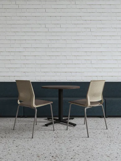 Café, Quarry 4-Leg Side Chair with Glides, Day-to-Day Table, Hakr, Sectional, Banquette​