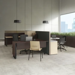 Café, Quarry 4-Leg Side Chair with Glides, Day-to-Day Tables, Natick, Matrix​