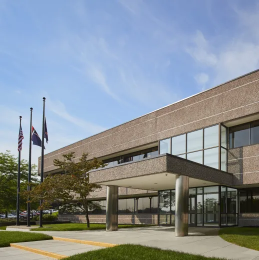 AIS Close up View of Headquarters Entrance