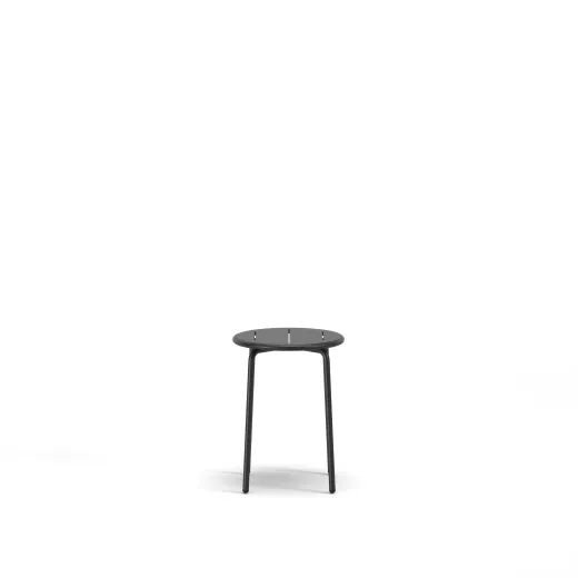 Cascades Backless Stool, 18H, Side View