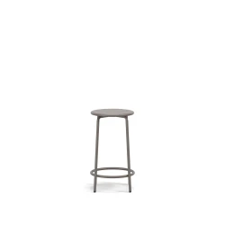 Cascades Backless Bar Stool, 24H, Front View