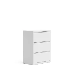 G Series 3-Drawer Lateral File, 3/4 View