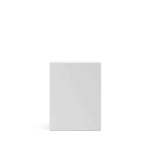 G Series 3-Drawer Lateral File, Back View