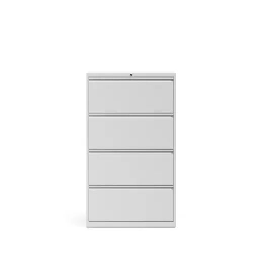 G Series 4-Drawer Lateral File, Front View