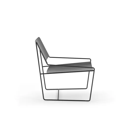 Bryce Outdoor, Lounge Chair, Side View