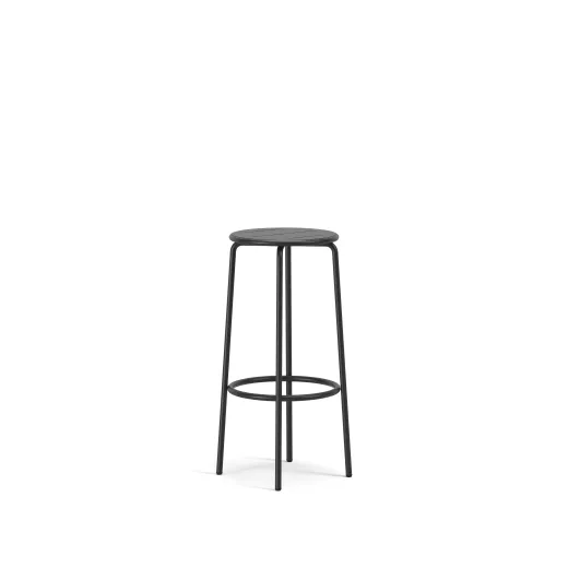 Cascades Backless Bar Stool, 30H, 3/4 View