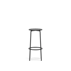 Cascades Backless Bar Stool, 30H, Side View