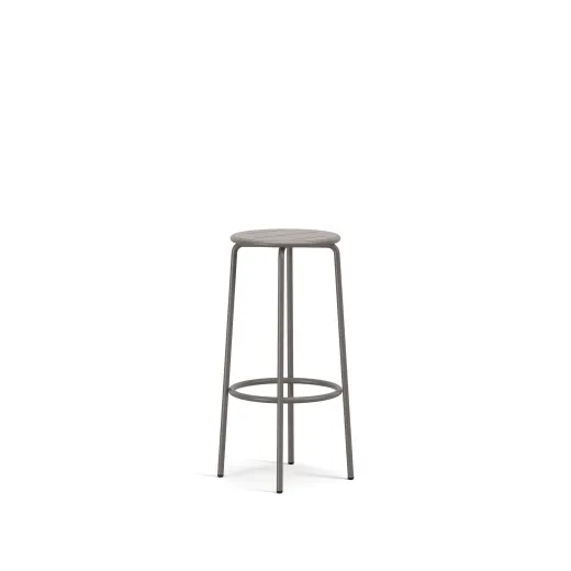 Cascades Backless Bar Stool, 30H, 3/4 View