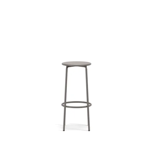 Cascades Backless Bar Stool, 30H, Back View