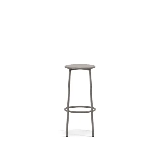 Cascades Backless Bar Stool, 30H, Front View