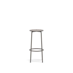Cascades Backless Bar Stool, 30H, Side View