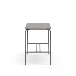 Cascades Bar Dining Table, 30x60, Side View