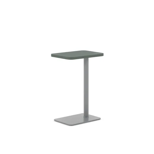 Delago Table, Rectangle Top, 26H, 3/4 View
