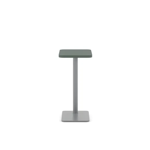 Delago Table, Rectangle Top, 26H, Side View
