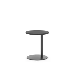 Delago Table, Round Top, 21H, 3/4 View