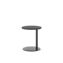 Delago Table, Round Top, 21H, Front View