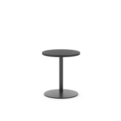 Delago Table, Round Top, 21H, Side View