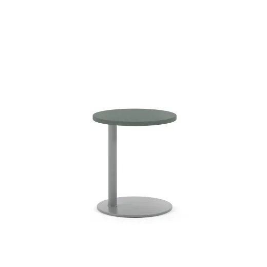Delago Table, Round Top, 21H, Back View