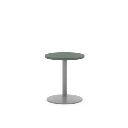Delago Table, Round Top, 21H, Side View