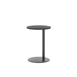 Delago Table, Round Top, 26H, 3/4 View