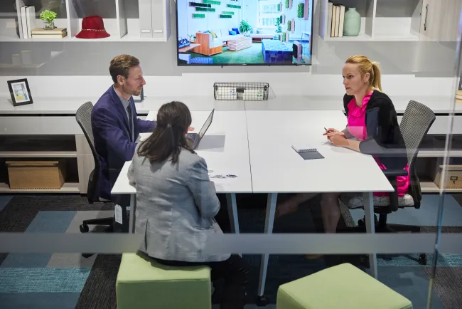 Calibrate Community Collaborative Office with Tables Together