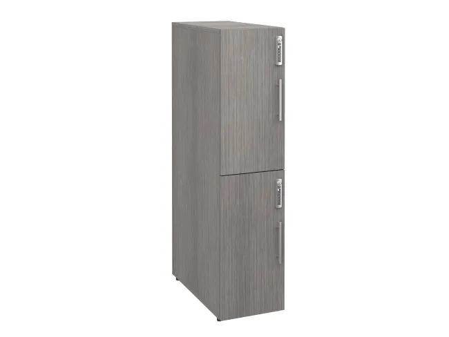 Calibrate Series Storage Two High 50” Lockers, front view