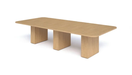Calibrate Conference Table with Radius Corners