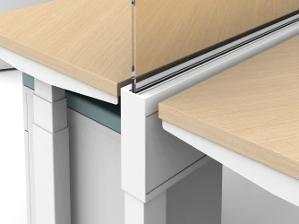 Encounter PowerBeam detailed view of beam and screen connection