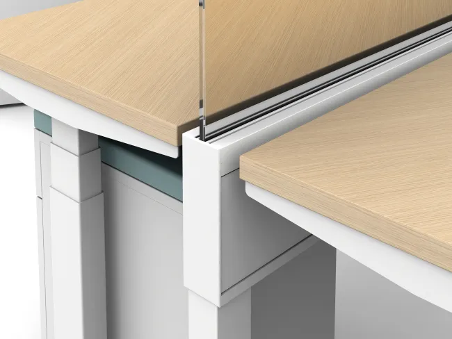 Encounter PowerBeam detailed view of beam and screen connection