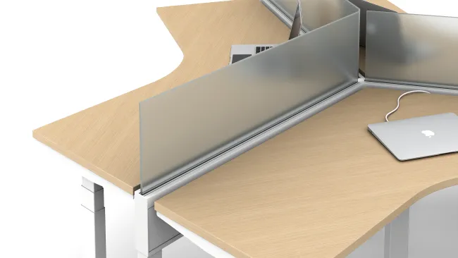 Encounter PowerBeam Frosted Glass Screen