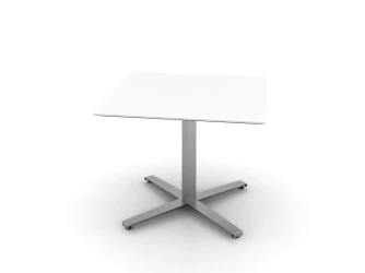 Day-to-Day Square Top Table with Steel X-base