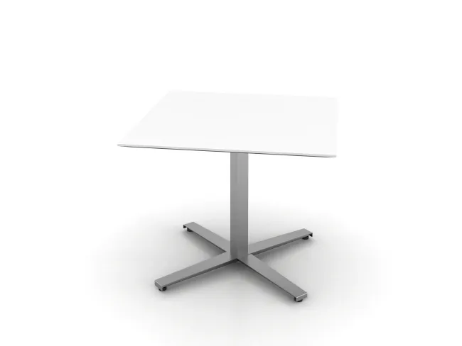 Day-to-Day Square Top Table with Steel X-base