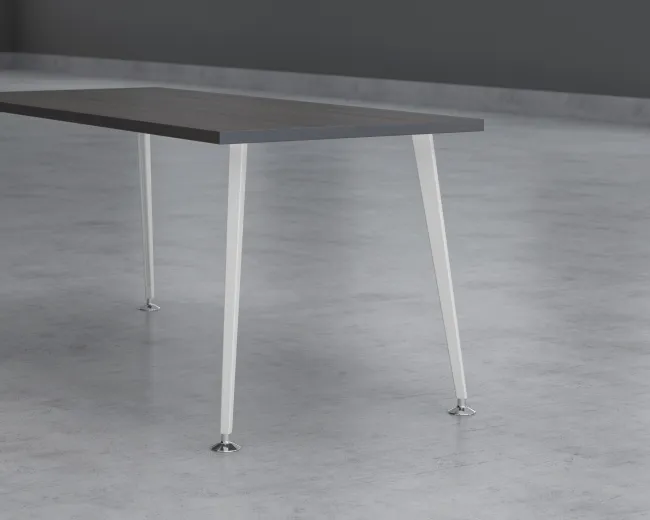 Tapered/Angled Post Leg Detail for Day-to-Day Tables and Calibrate Run-offs