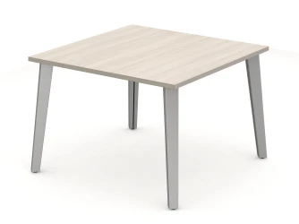 Day to Day Square Table with Slant Post Legs
