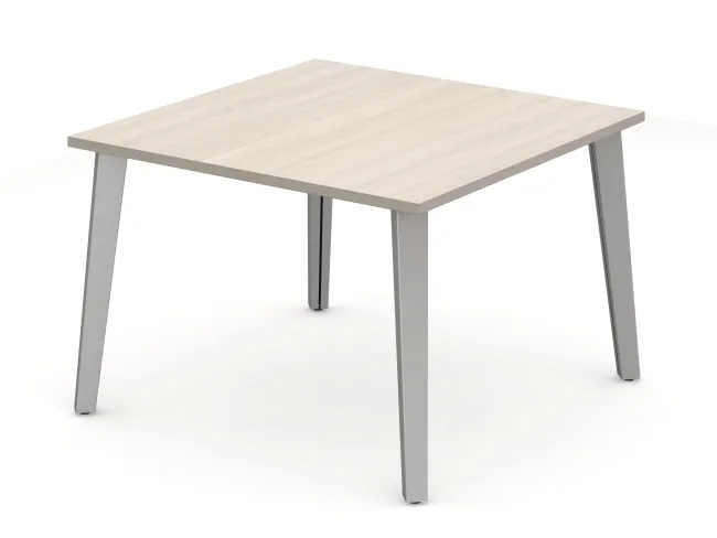 Day to Day Square Table with Slant Post Legs