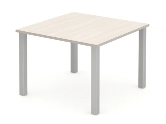 Day to Day Square Table with Square Post Legs