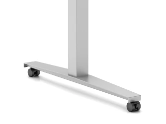 Day to Day Table Steel T-Base with Casters