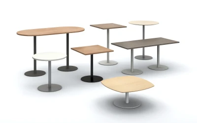 Day-to-Day Tables with Disc Base
