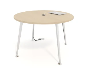 Day-to-Day Table with Dock 281 power and tapered leg wire management