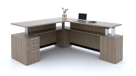 Calibrate Height Adjustable Executive Desk