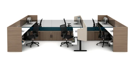 PowerBeam with Calibrate Storage support, extended Gallery Panels and PET L-wrap enclosures