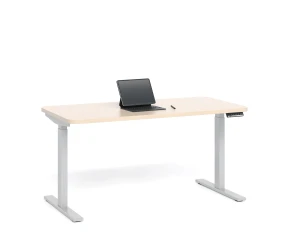E Series height adjustable table with radius corners
