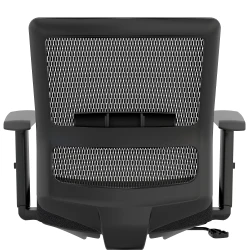 Revere Task Seating Lumbar Detail in up position 