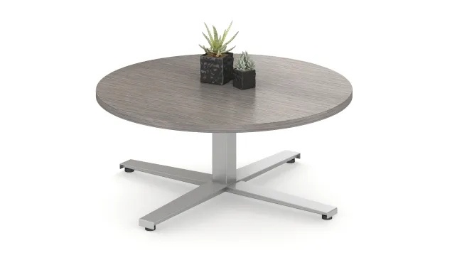 Day to Day Steel X Base Round Table