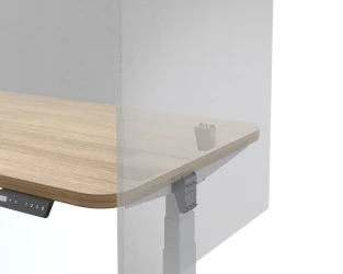Molded Bracket, Height Adjustable Table, Macro