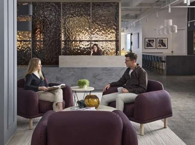 AIS NY Showroom, Reception, Lobby, Lounge