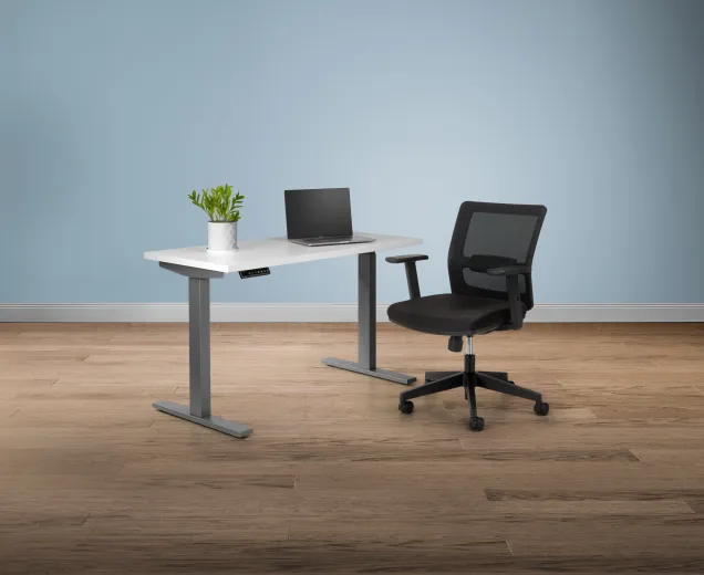 Revere Task Seating with Day-to-Day Height Adjustable Table