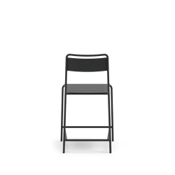 Cascades Armless Counter Stool, Back View